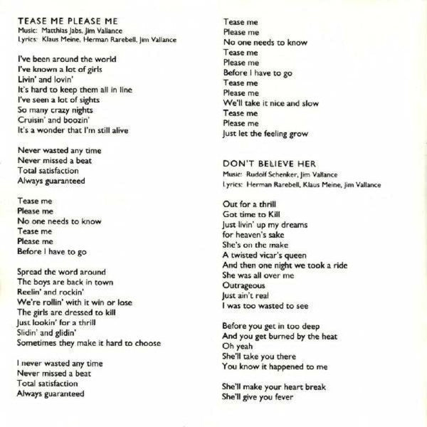 Crazy World - Scorpions