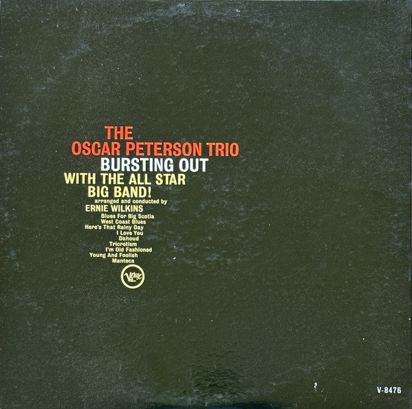 Bursting Out With The All-Star Big Band! - Peterson, Oscar Trio