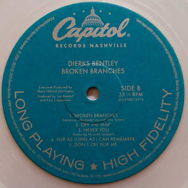 Broken Branches - Bentley, Dierks
