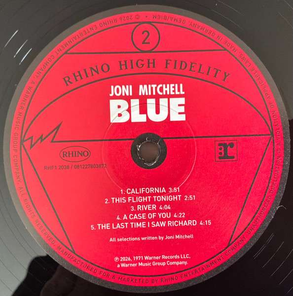 Pre-Order: Blue [Rhino Hi-Fi, Brick & Mortar Exclusive] - Joni Mitchell