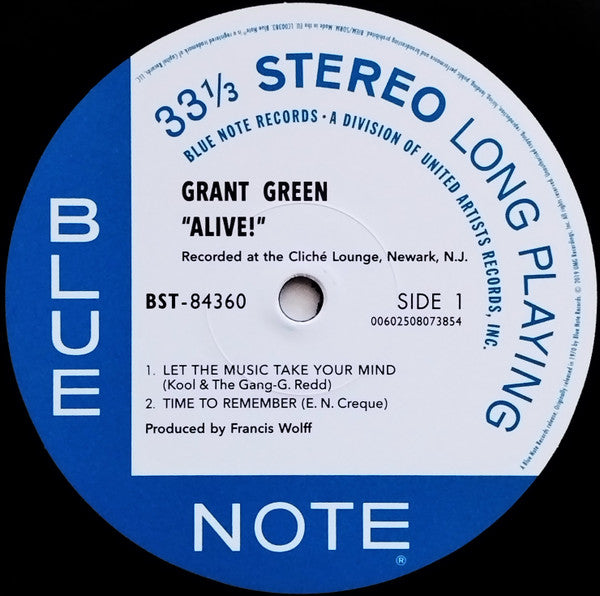 Alive! - Green, Grant