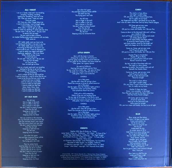Pre-Order: Blue [Rhino Hi-Fi, Brick & Mortar Exclusive] - Joni Mitchell