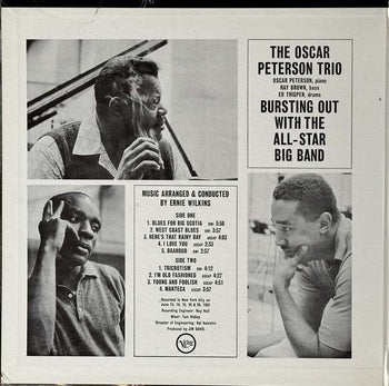 Bursting Out With The All-Star Big Band! - Peterson, Oscar Trio