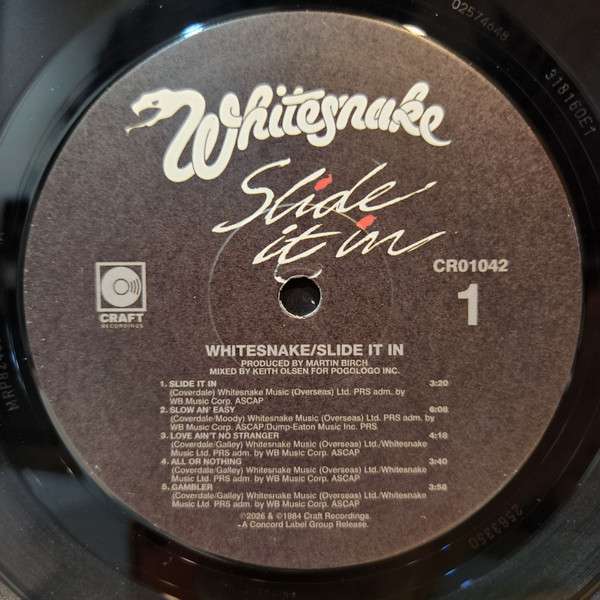 Pre-Order: Slide It In - 2026 - Whitesnake [LP]