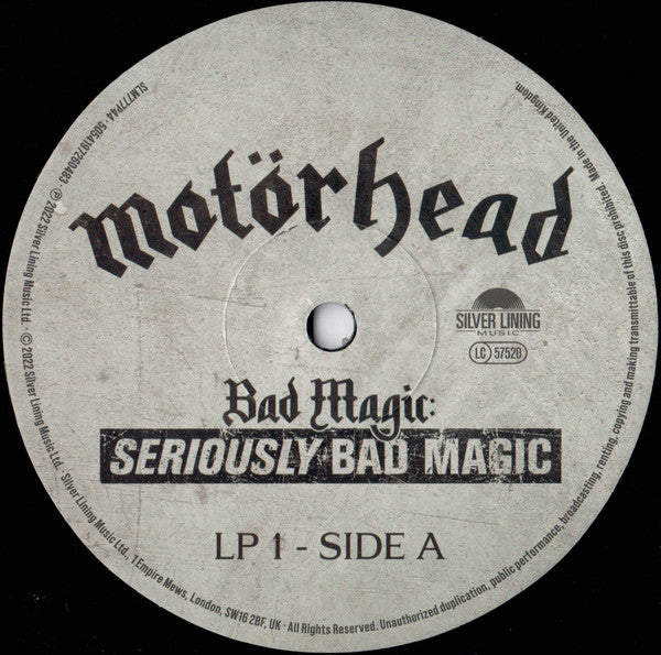 Bad Magic: Seriously Bad Magic - Motorhead