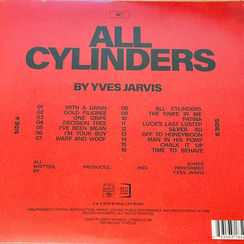 All Cylinders - Jarvis, Yves