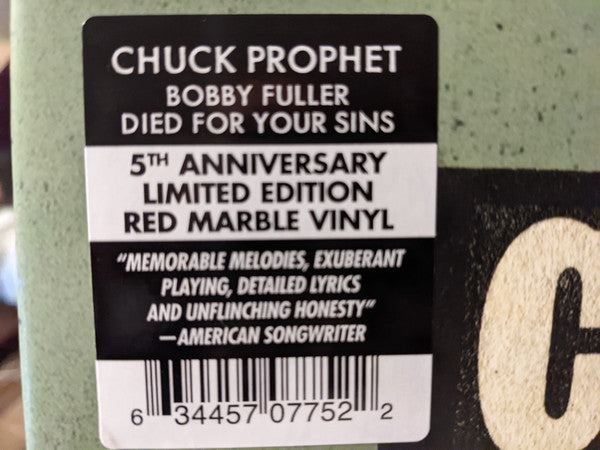 Bobby Fuller Died For Your Sins - Prophet, Chuck