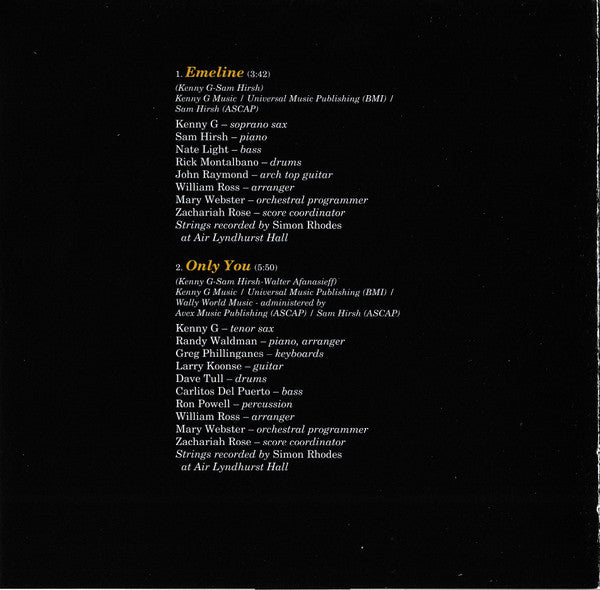 New Standards - G, Kenny