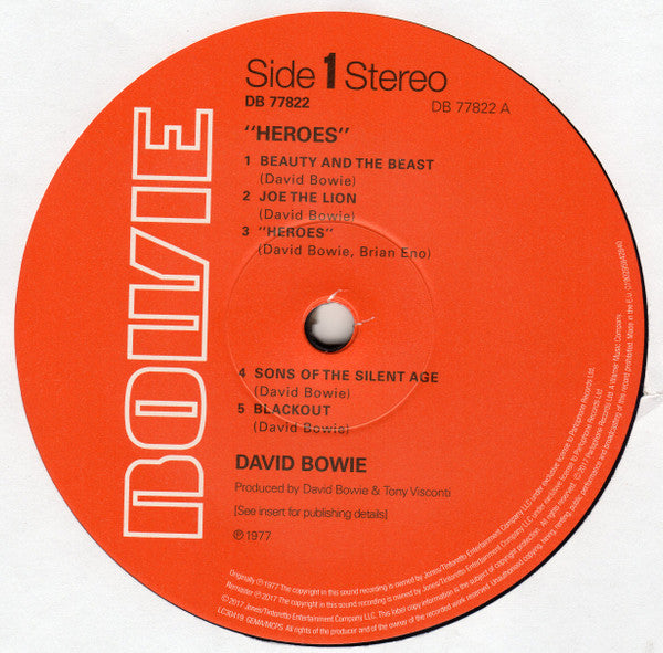 Heroes - Bowie, David