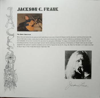JACKSON C. FRANK - FRANK,JACKSON C.