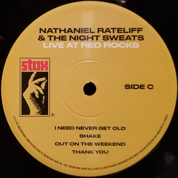 Live At Red Rocks  - Rateliff, Nathaniel And The Night Sweats