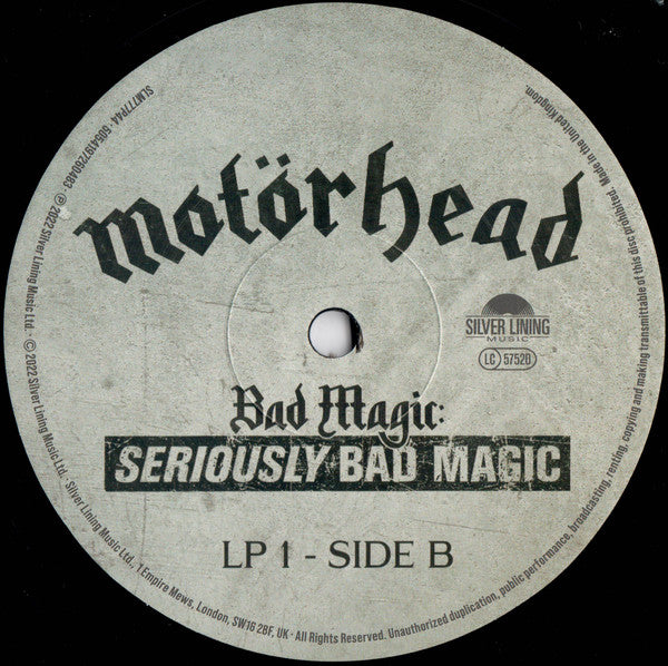 Bad Magic: Seriously Bad Magic - Motorhead