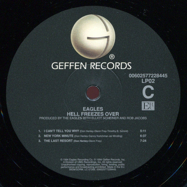 Hell Freezes Over - Eagles