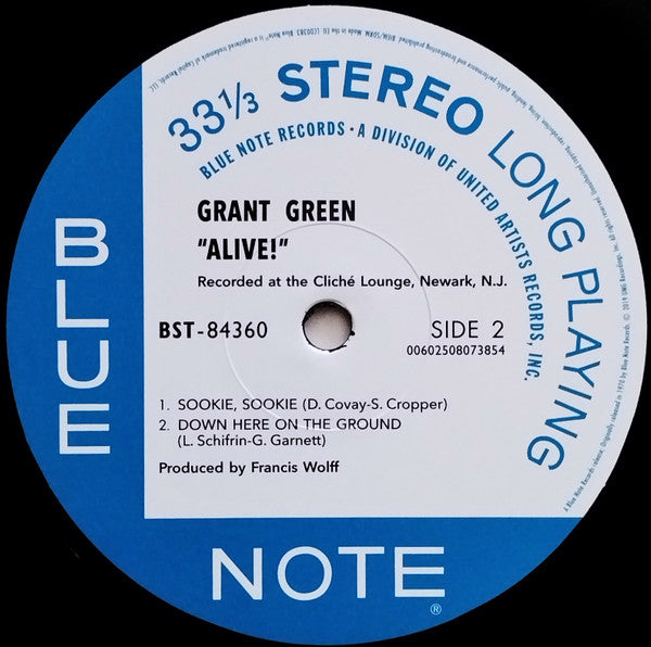 Alive! - Green, Grant