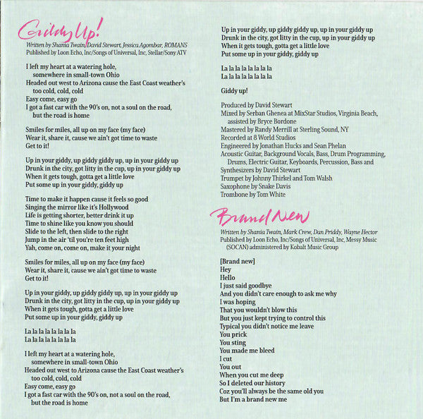 Queen Of Me - Twain, Shania