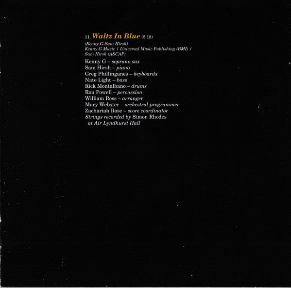 New Standards - G, Kenny
