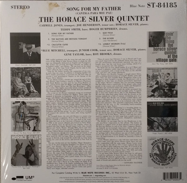 Song For My Father - Silver, Horace