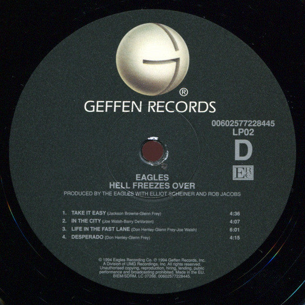 Hell Freezes Over - Eagles