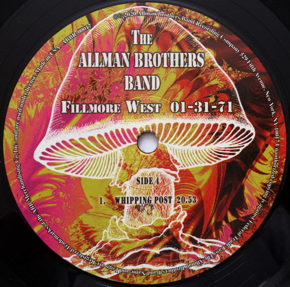 Fillmore West 1-31-71 - Allman Brothers Band, The