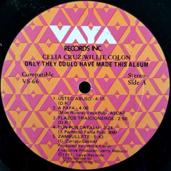 Only They Could Have Made This Album - Cruz, Celia