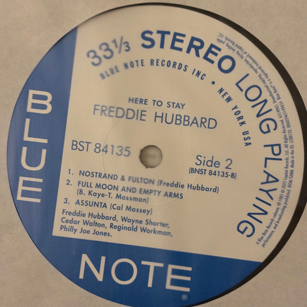 Here To Stay - Hubbard, Freddie