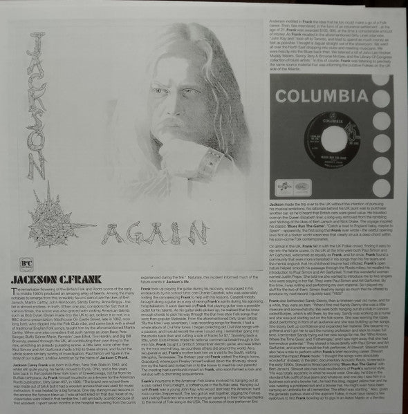 JACKSON C. FRANK - FRANK,JACKSON C.