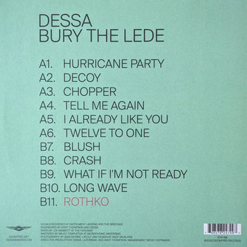 Bury The Lede - Dessa