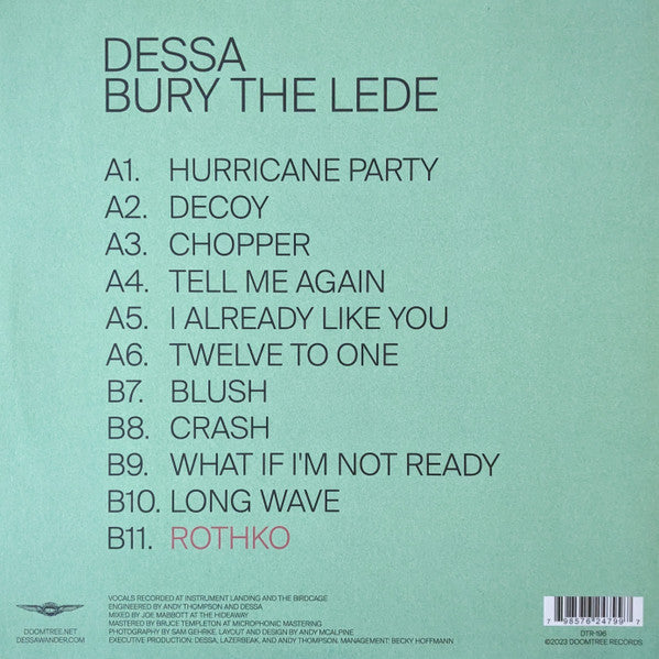 Bury The Lede - Dessa