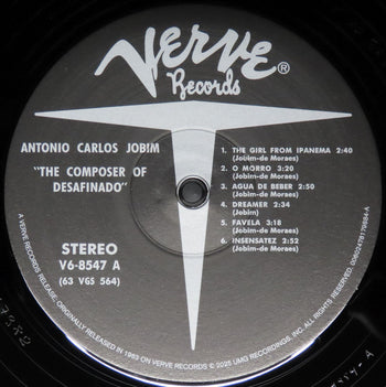 The Composer Of Desafinado, Plays (Verve Vault Ser - Jobim, Antonio Carlos
