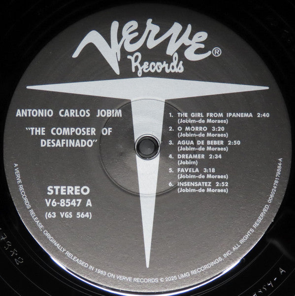 The Composer Of Desafinado, Plays (Verve Vault Ser - Jobim, Antonio Carlos