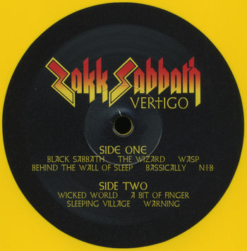 Vertigo - Zakk Sabbath
