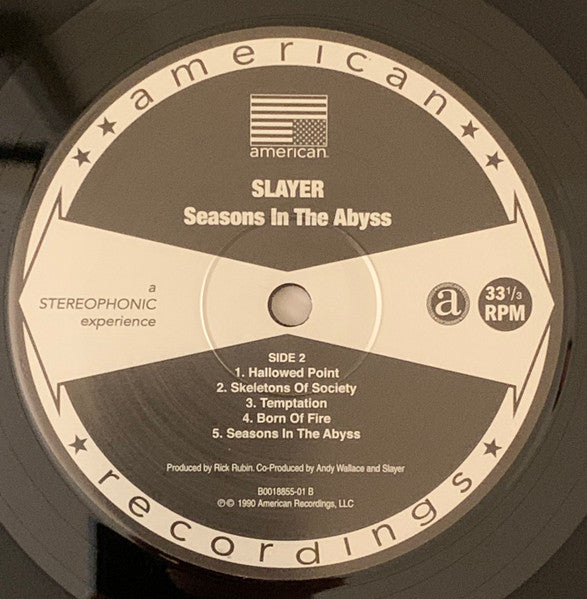 Seasons In The Abyss - Slayer