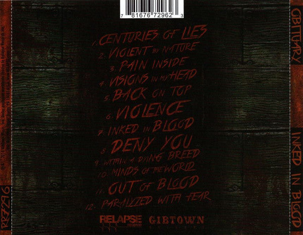 Inked In Blood - Obituary