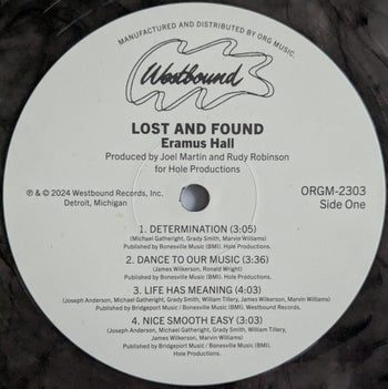 Lost and Found - Eramus Hall
