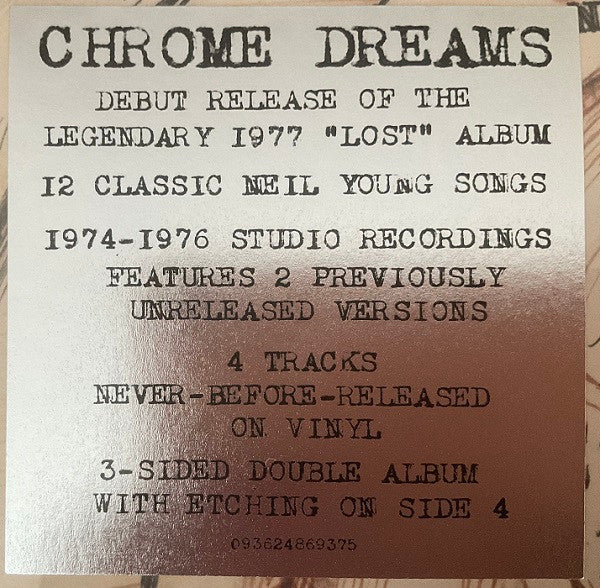 Chrome Dreams - Young, Neil