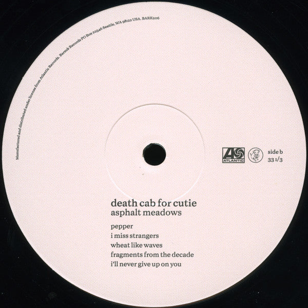 Asphalt Meadows - Death Cab for Cutie