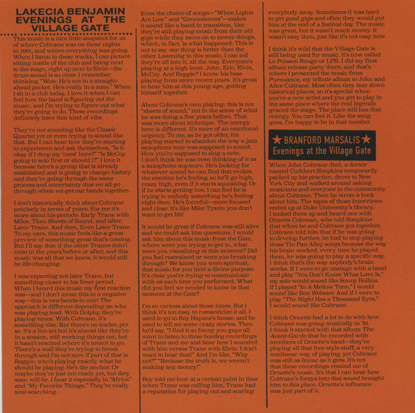 Evenings At The Village Gate: John Coltrane With E - Coltrane, John