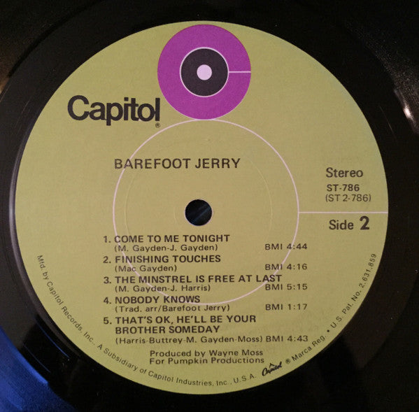 Southern Delight - Barefoot Jerry