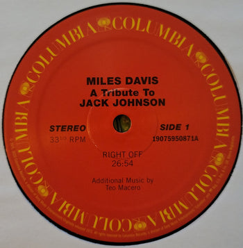 A Tribute To Jack Johnson - Davis, Miles