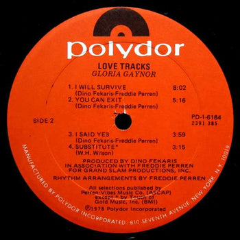 Love Tracks - Gloria Gaynor