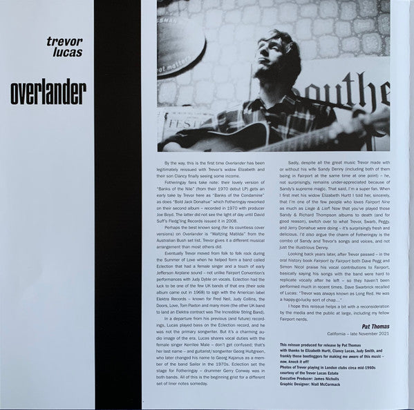 Overlander - Lucas, Trevor