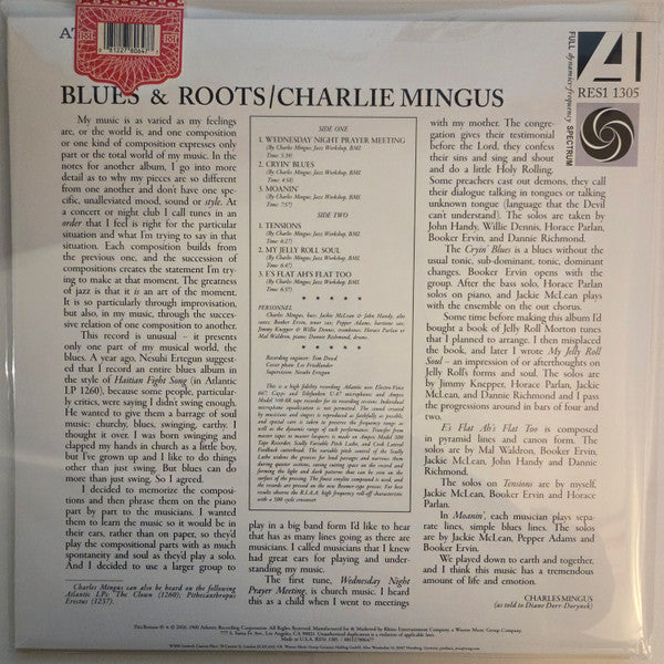 Blues & Roots - Mingus, Charles