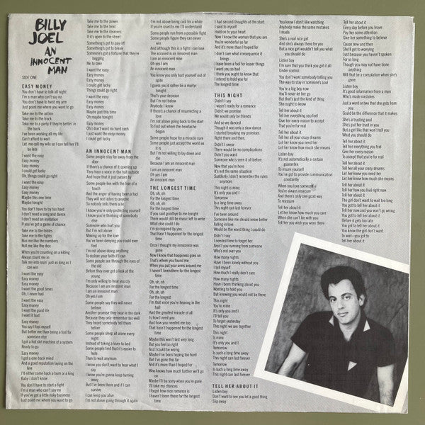 An Innocent Man - Joel, Billy