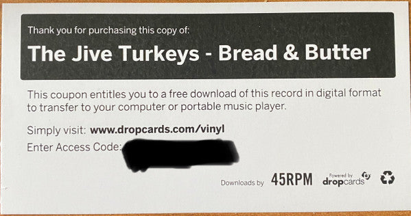 Bread & Butter - Jive Turkeys