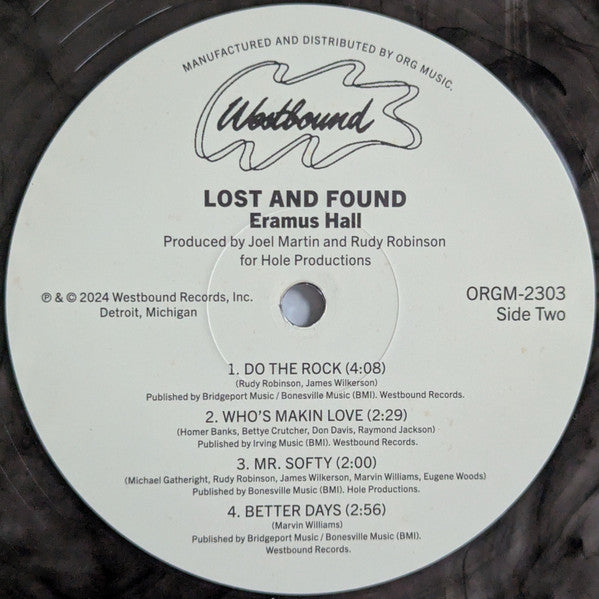 Lost and Found - Eramus Hall