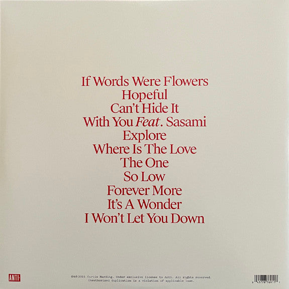 If Words Were Flowers - Harding, Curtis