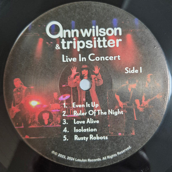 Live In Concert - Wilson, Ann & Tripsitter