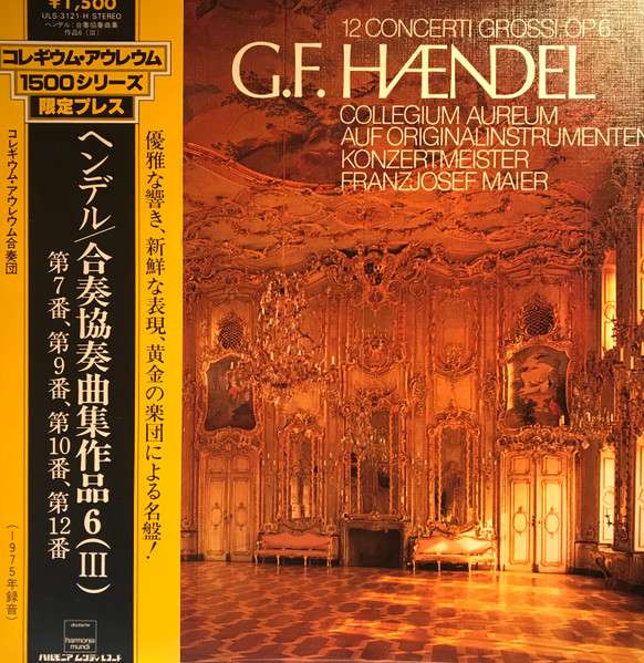 12 Concerti Grossi, Op. 6  - Händel, Georg Friedrich