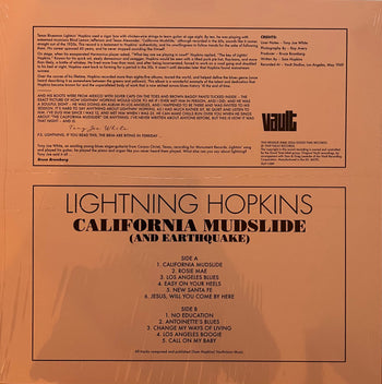 California Mudslide - Hopkins, Lightnin