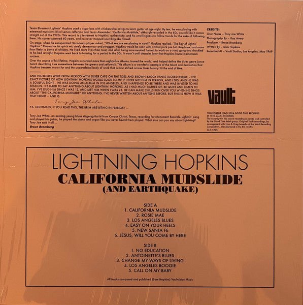 California Mudslide - Hopkins, Lightnin